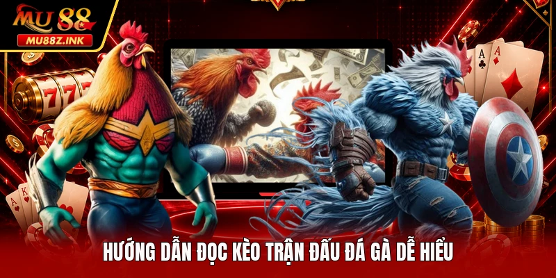 Hướng dẫn đọc kèo trận đấu đá gà dễ hiểu